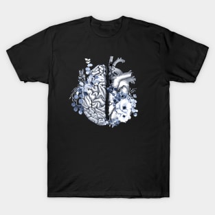 half brain half heart balance T-Shirt